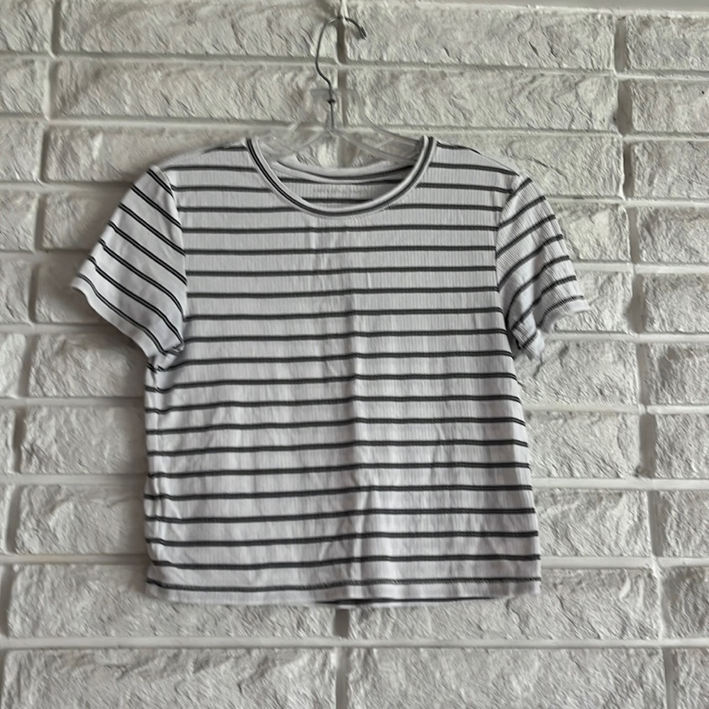 american eagle ribbed t-shirt